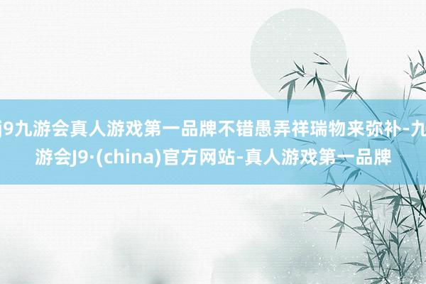 j9九游会真人游戏第一品牌不错愚弄祥瑞物来弥补-九游会J9·(china)官方网站-真人游戏第一品牌